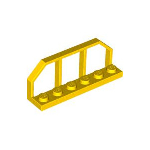 LEGO® Plate Modified 1x6 with Train Wagon End