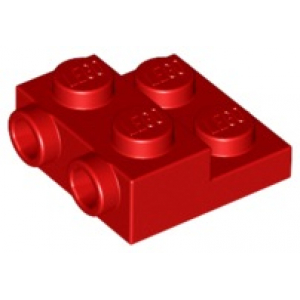 LEGO® Plate 2x2x2/3 - 4 Tenons et 2 Creux sur un Côté
