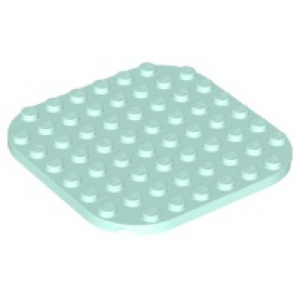 LEGO® Plate 8x8 With Rounded Corners