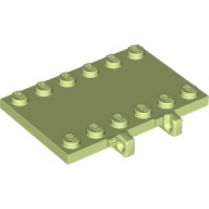 LEGO® Plate 4x6 with clips