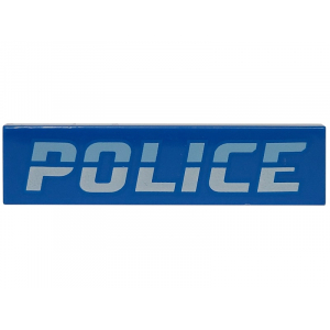 LEGO® Plate Lisse 1x4 Imprimée Police