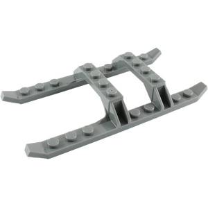 LEGO® Helicopter Sled Rails 12 x 6