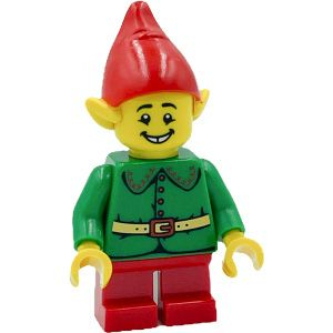 LEGO® Mini-Figurine Lutin De Noël - Elfe