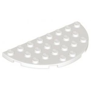 LEGO® Plate 4x8 - 1/2 Cercle