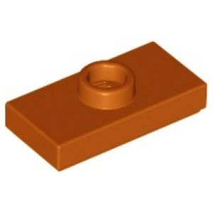 LEGO® Plate Modified 1x2 with 1 Stud with Groove and Bottom