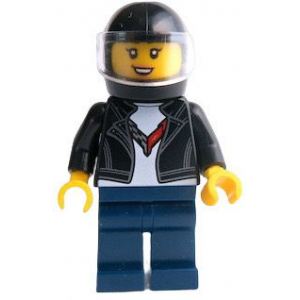 LEGO® Mini-Figurine Femme Pilote Chevrolet Corvette