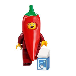 LEGO® Minifigurine Chili Costume Fan Series 22