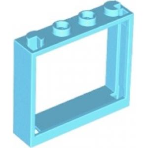 LEGO® Window 1x4x3 - No Shutter Tabs