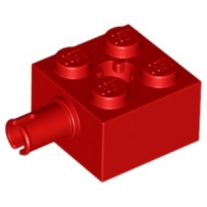 LEGO® Brick Modified 2x2 with Pin and Axle Hole