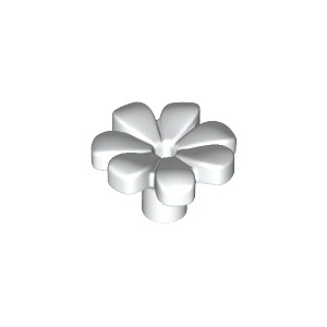 LEGO® Flower with Squared Petals and Pin