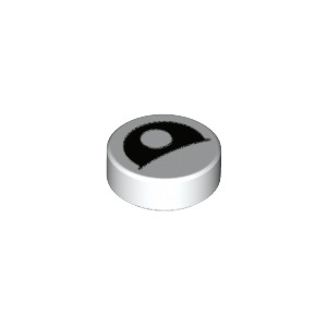 LEGO® Plate Lisse Ronde 1x1 Oeil - Yeux Imprimés