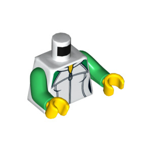 LEGO® Minifigure Torso Outline Sweatshirt with Zipper