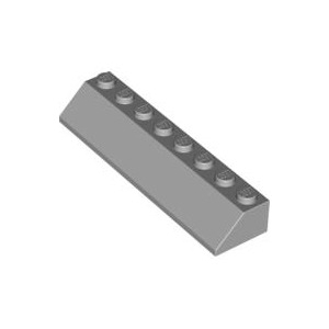 LEGO® Tuile 2x8 avec une Inclinaison de 45°