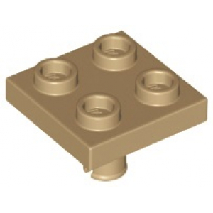 LEGO® Plate Modified 2x2 with Pin on Bottom