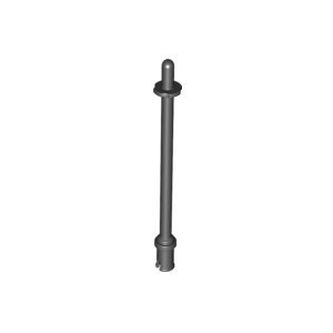 LEGO® Bar 8l xith Stop Rings and Pin - Flat End