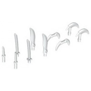 LEGO® Minifigure Weapon Pack Hooks Knives and Swords 10