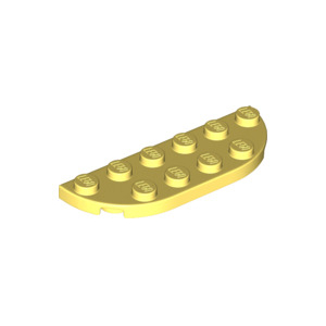 LEGO® Plate Round Corner 2x6 Double