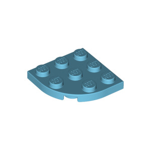LEGO® Plate Round Corner 3x3