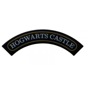 LEGO® Plate Lisse Arrondie 4x4 Imprimée Hogwarts Castle