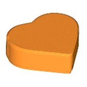 LEGO® Plate Lisse 1x1 Coeur - Saint Valentin