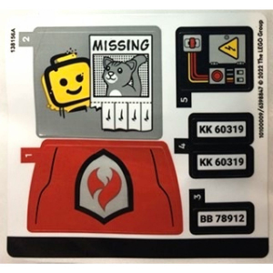 LEGO® Sticker Sheet for Set 60319