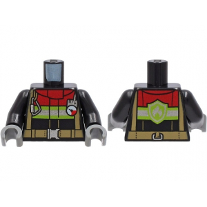 LEGO® Torso Minifigure Soldat Fire