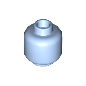 LEGO® Minifigure Head Plain - Round Brick 1x1