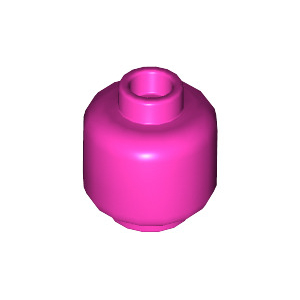 LEGO® Minifigure Head Plain - Round Brick 1x1