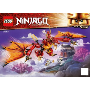 LEGO® Fire Dragon Attack Instructions Enly
