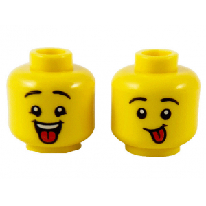LEGO® Mini-Figurines - Tête Avec 2 Expressions (1C)