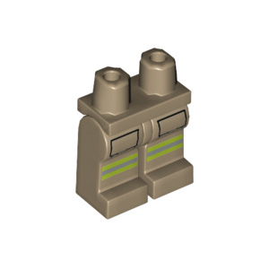 LEGO® Mini-Figurines Jambes Imprimée Tenue Pompier (B2)