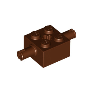 LEGO® Brick Modified 2x2 with Pins and Axle Hole