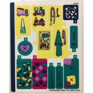 LEGO® Sticker Sheet for Set 41683