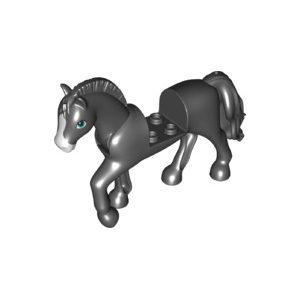 LEGO® Horse with 2x2 Cutout and Movable Neck