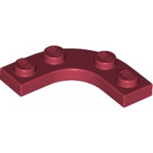 LEGO® Plate Round Corner 3x3 with 2x2 Curved Cutout