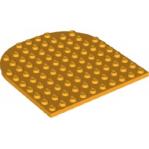 LEGO® Plate Round 10x10 Rounded End
