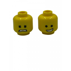 LEGO® Minifigure - Head with 2 Expressions