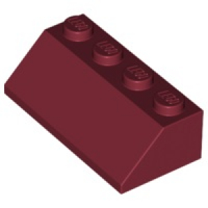 LEGO® Tuile 2x4 - Inclinaison de 45°