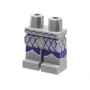 LEGO® Minifigure - Hips and Legs with Dark Purple Scallop Li