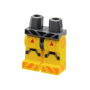 LEGO® Minifigure - Hips and Yellow Legs with Black Diagonal