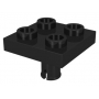 LEGO® Plate 2x2 avec Connecteur et 4 Tenons creux