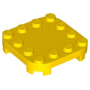 LEGO® Plate Modified 4x4x2/3 with Rounded Corners and 4 Feet