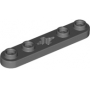 LEGO® Technic Plate 1x5 with Smooth Ends 4 Studs and Center