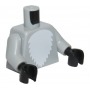 LEGO® Minifigure - Torso with White Fur Pattern