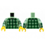 LEGO® Minifigure - Torso Dark Green Plaid