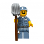LEGO® Mini-Figurine Serie 15 Homme d'entretien, de Ménage