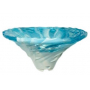 LEGO® Tornado Spiral Wide with Marbled Trans-Light Blue Top