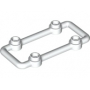 LEGO® Barrière 1x6x3 Avec 4 Tenons Creux