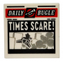 LEGO® Tile 2x2 with Newspaper 'DAILY BUGLE'