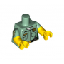 LEGO® Mini-Figurines Torse Chemise Verte (3G)